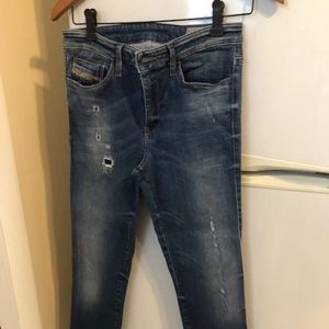women skinny diesel jeans